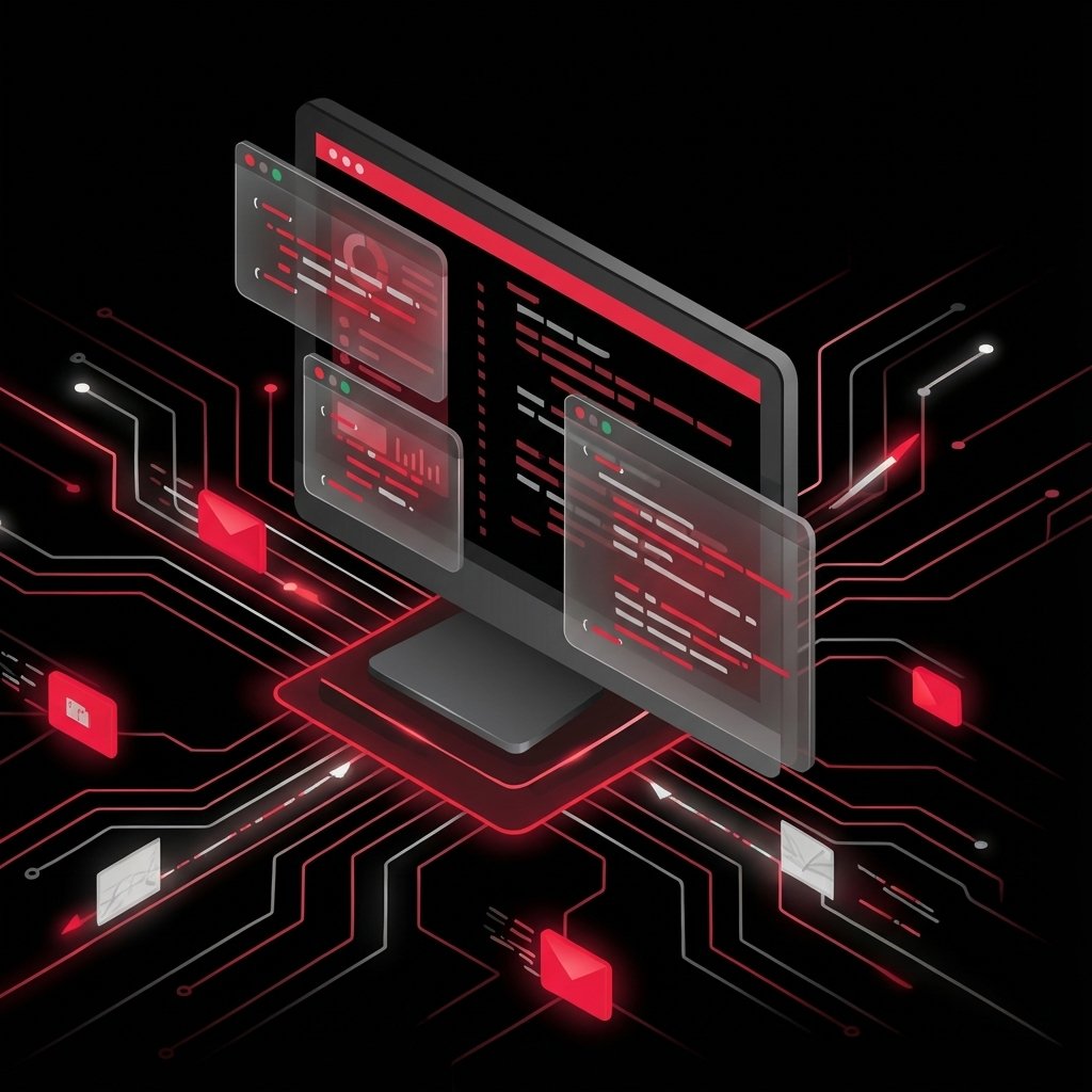 Softspire Technology Illustration
